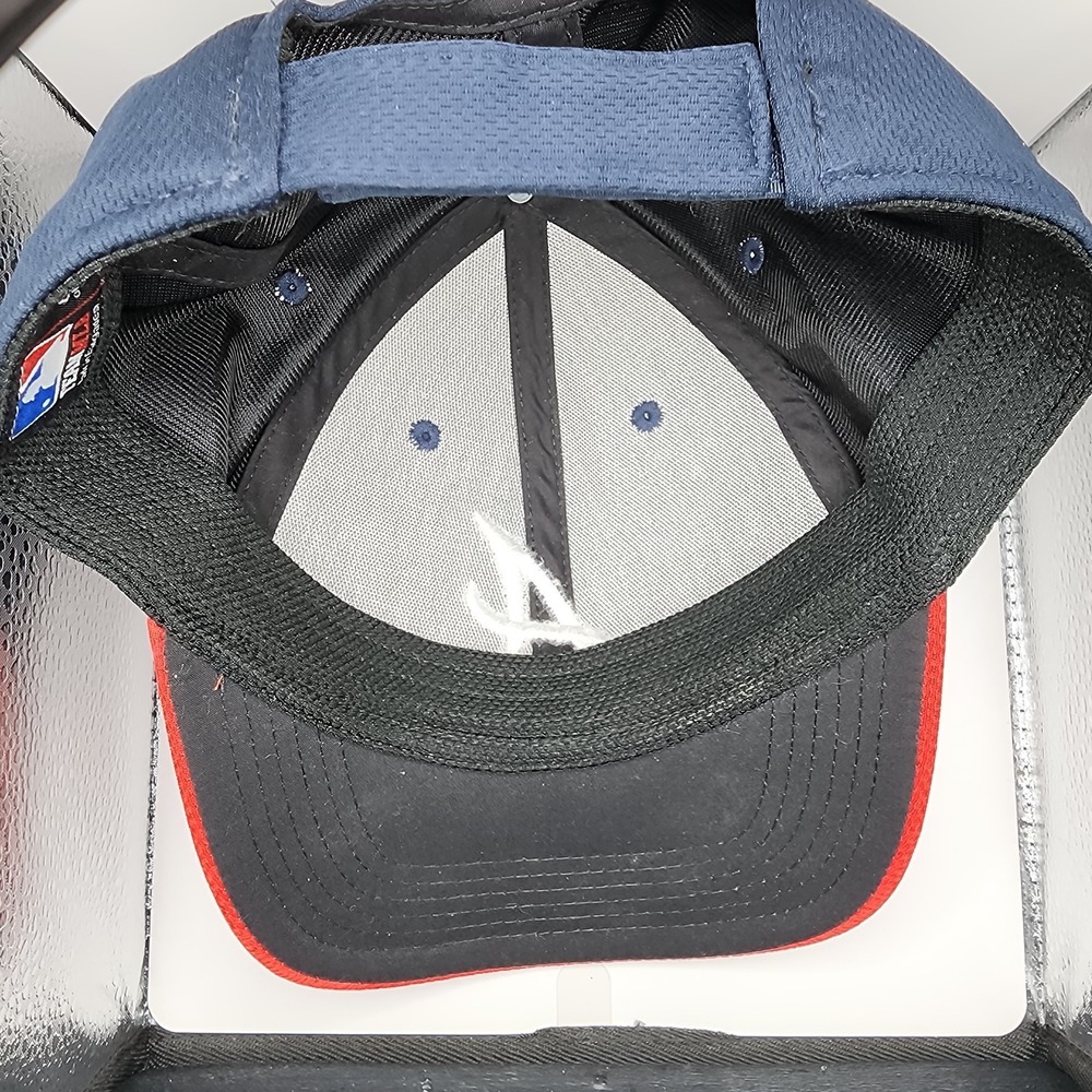 Atlanta Braves OC Sports MLB Cap Adult Strap Back Blue OSFM Fan Apparel - Picture 5 of 6